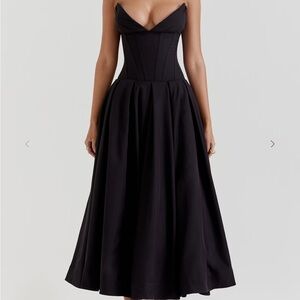 House of CB Lady Black Dress